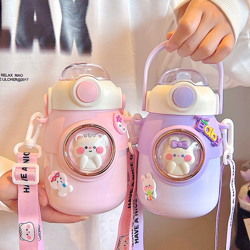 Kawaii Kids Insulated Water Bottle