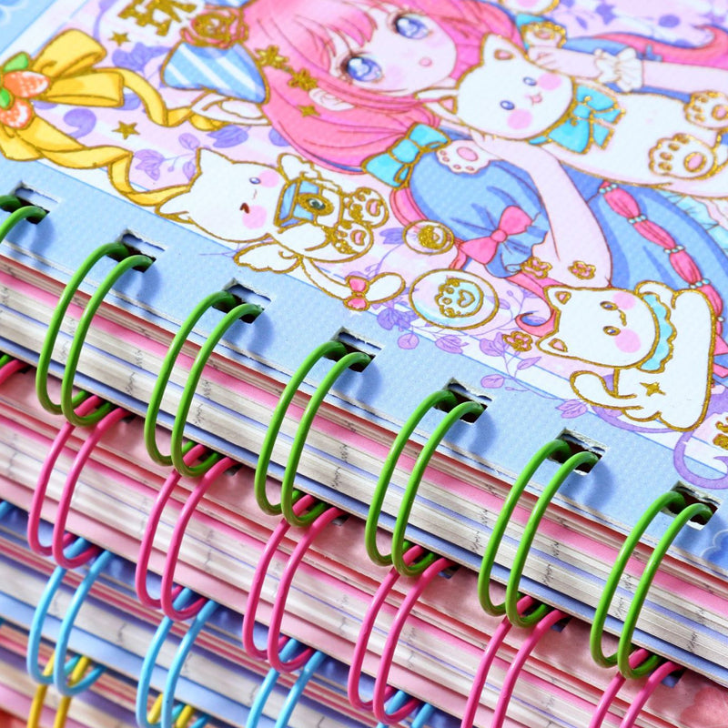 A5 Portable Doll Spiral Notebook