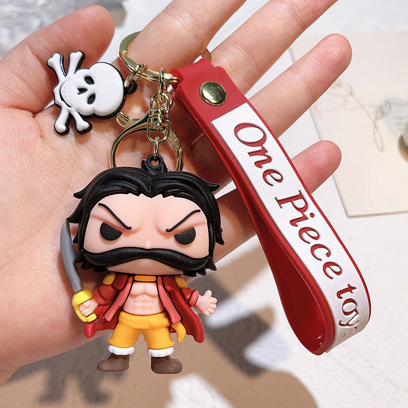 One Piece Heroes Big Pendant with Strap Keychain