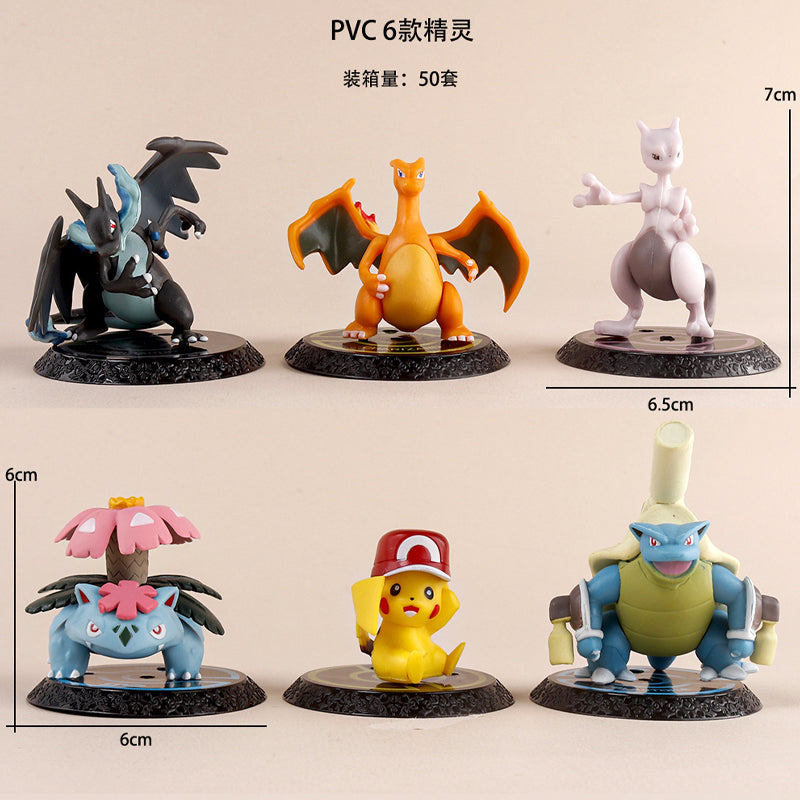 Pokemon Updated Characters Action Figurines