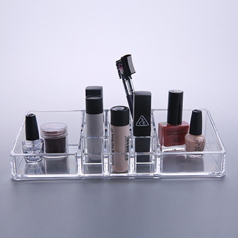 Crystal Clear Acrylic Cosmetic Organizer