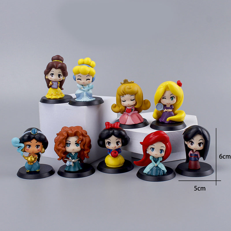 Disney Cute Little Princes Mini Figures