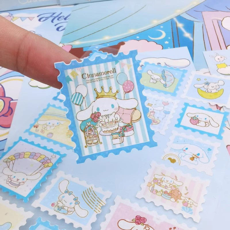 Sanrio Holographic Stamping Sticker Packet