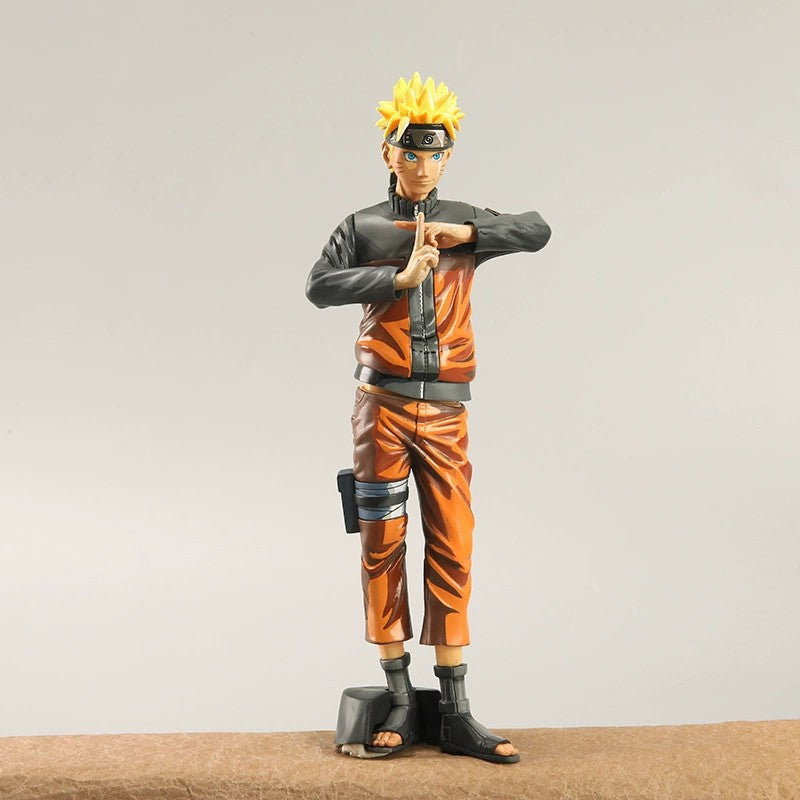 Naruto Anime Style Action Figure Preforming Jutsu