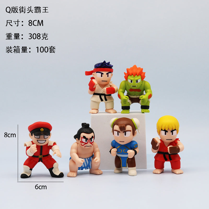 Street Fighters Mini Action Figures