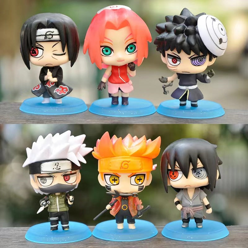 Mini Naruto Character Action Figures