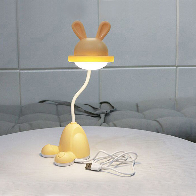 Macaron Color Bright LED Rechargeable Table Lamp