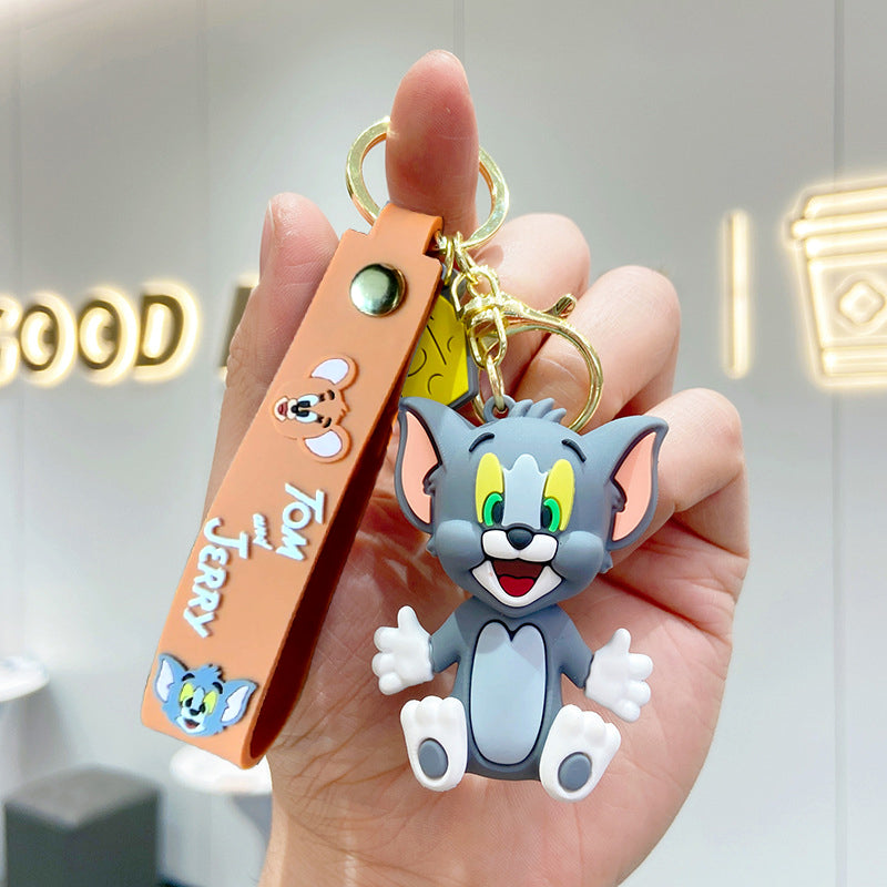 Tom Cartoon Pendant Keychain