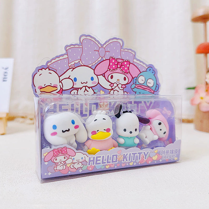 Sanrio Character Eraser Packet