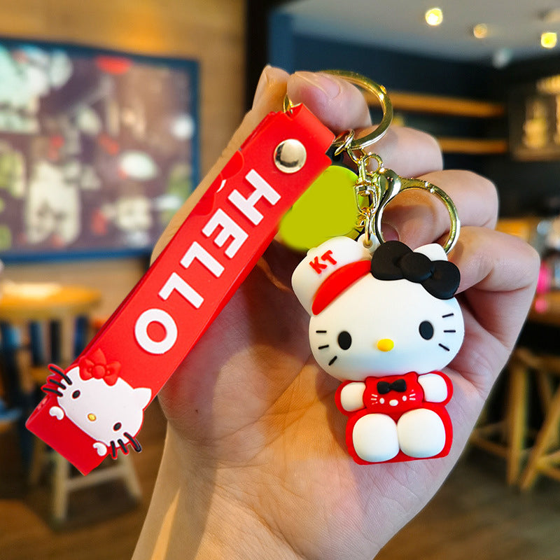 Hello Kitty Keychain Anime Cartoon Sanrio