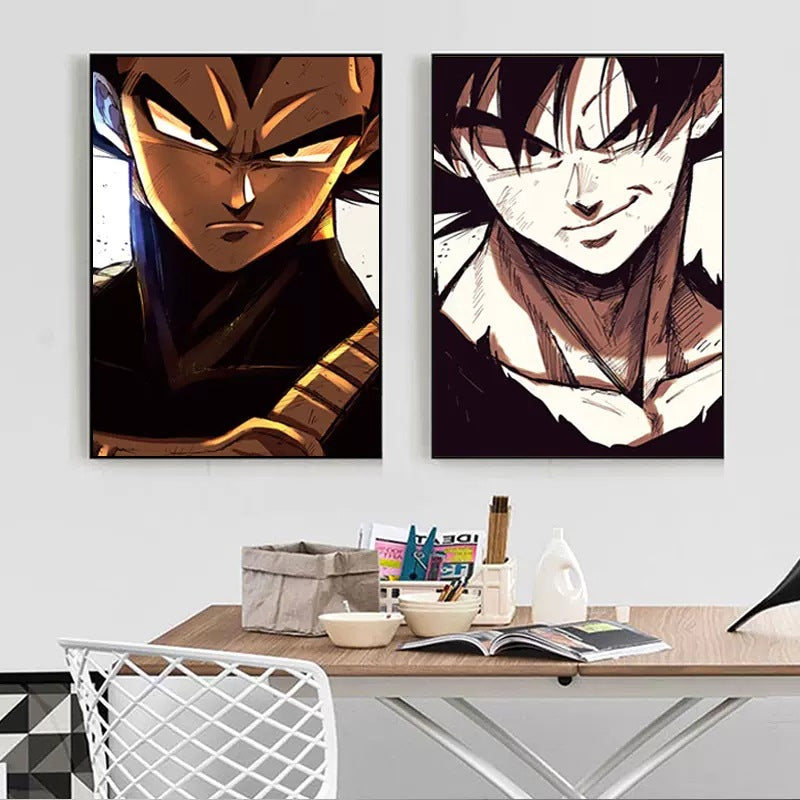 Dragon Ball Z Canvas Printed A3 Poster