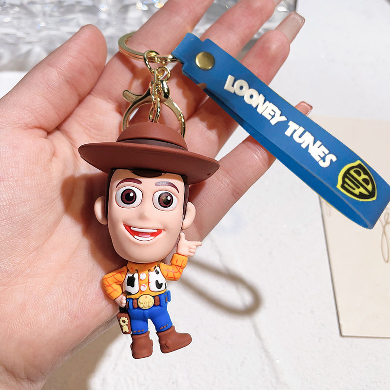 Toy Story Woody Keychain with Strap