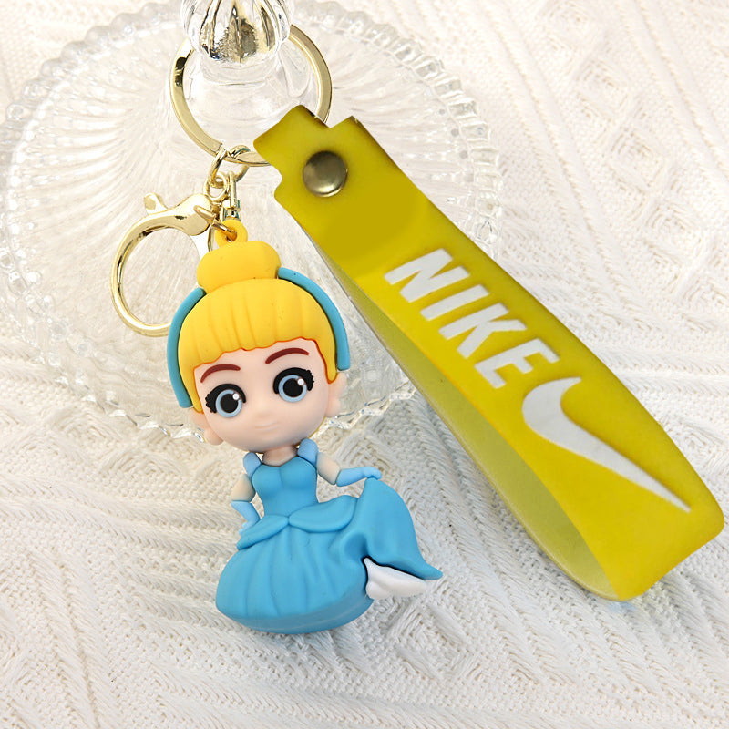 Cinderella Princes Keychain with Strap