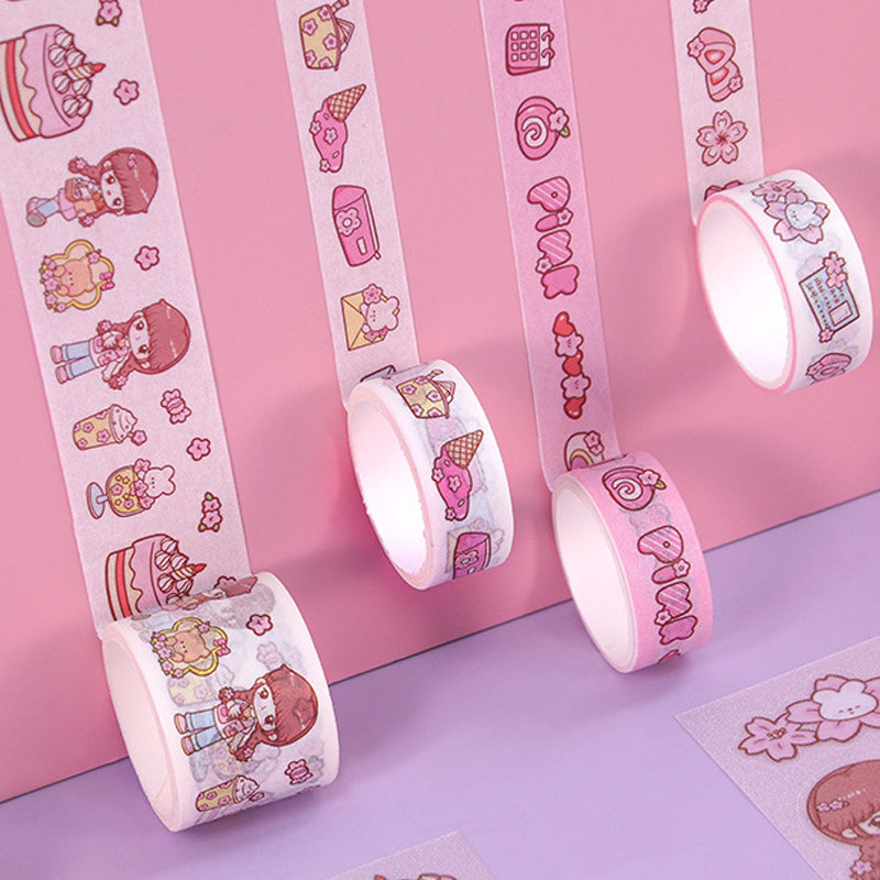 Set of Washi Tape & Sticker Box