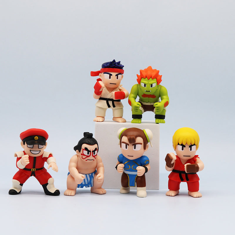 Street Fighters Mini Action Figures