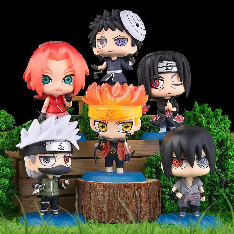 Mini Naruto Character Action Figures