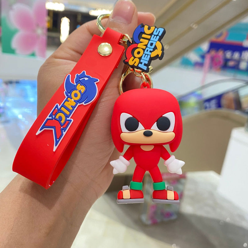 Sonic Keychain Updated Style with Strap