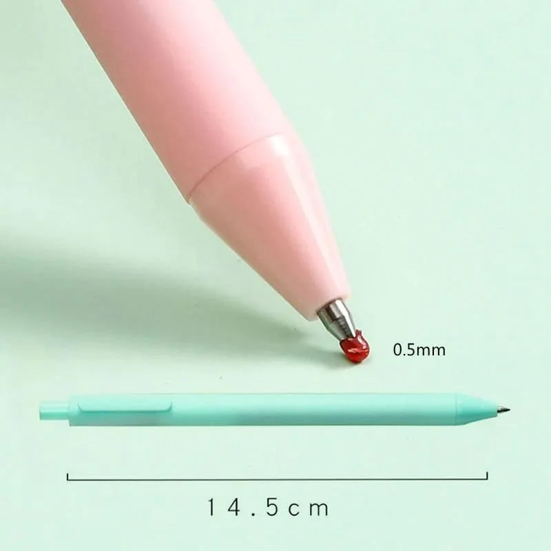 Pastel Colors Ball Pen 0.5mm Set of 6