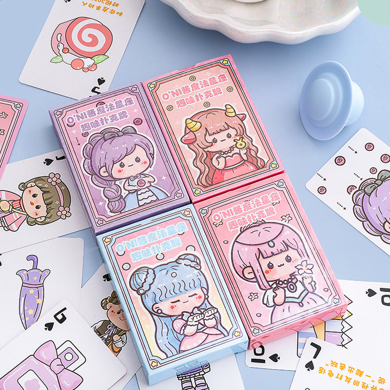 Korean Cartoon Illustrated Playing Cards