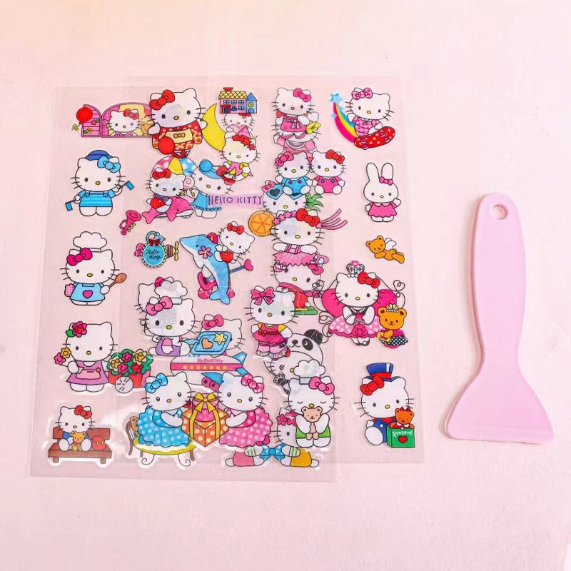 Kawaii Sticker Packet of 2 Sheet with Paster