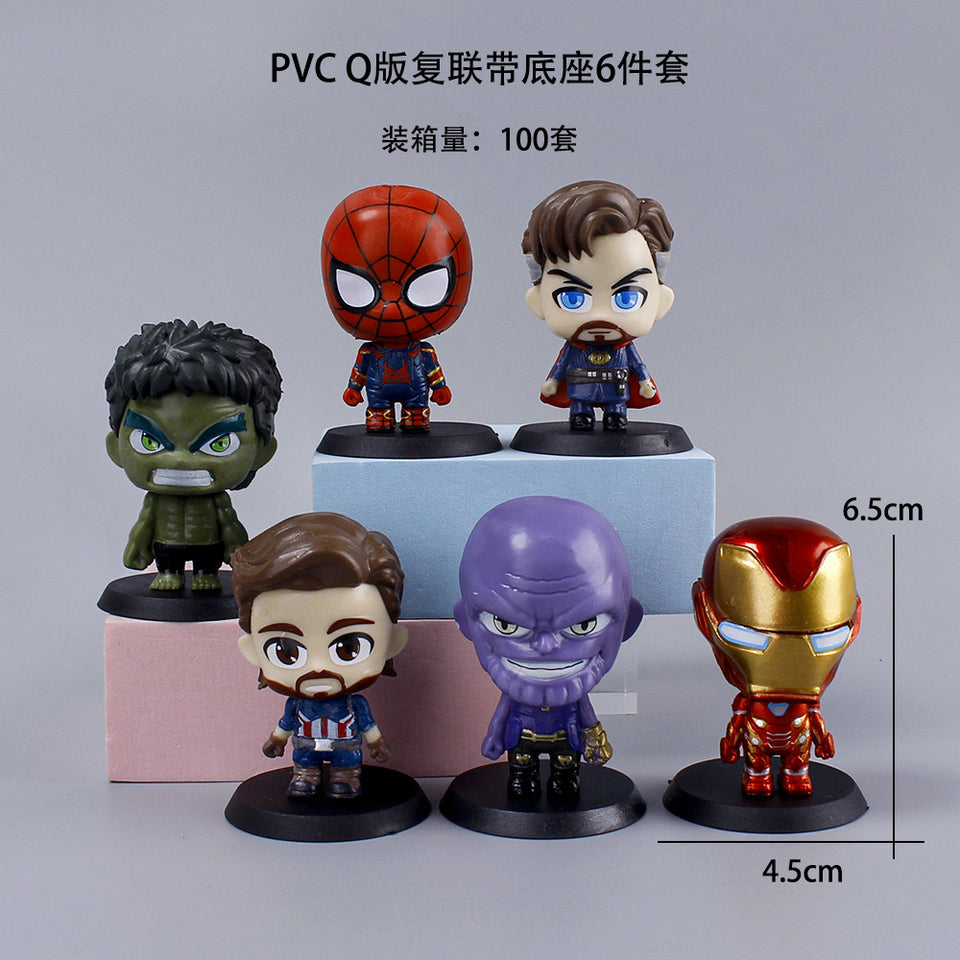 Big Head Avengers Mini Marvel Heroes Figures