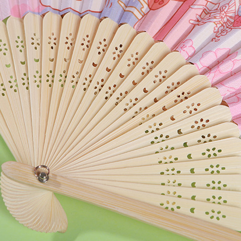 Japanese Style Printed Foldable Hand Fan