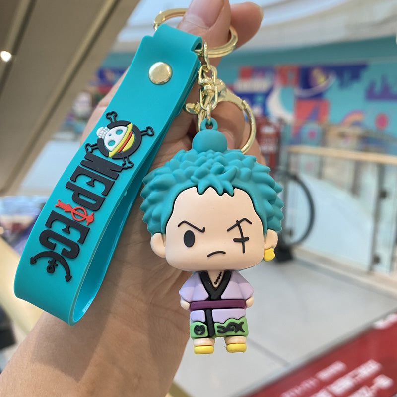 One Piece Luffy and Zoro Keychain