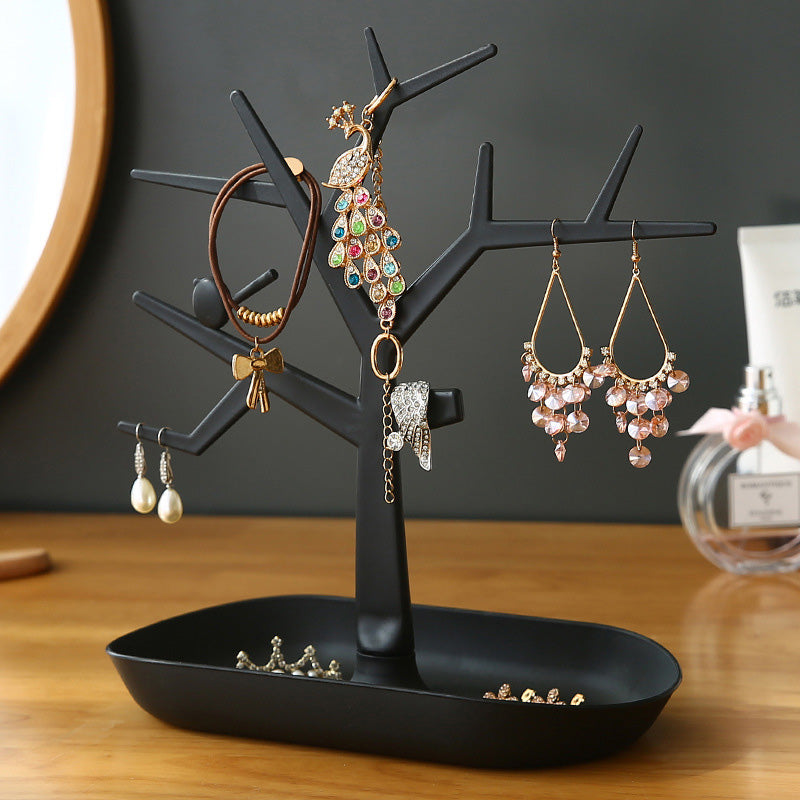 Bird on Tree Jewelry Decoration Organizer