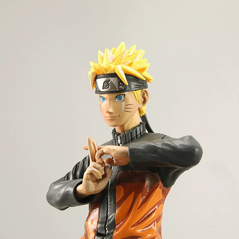 Naruto Anime Style Action Figure Preforming Jutsu