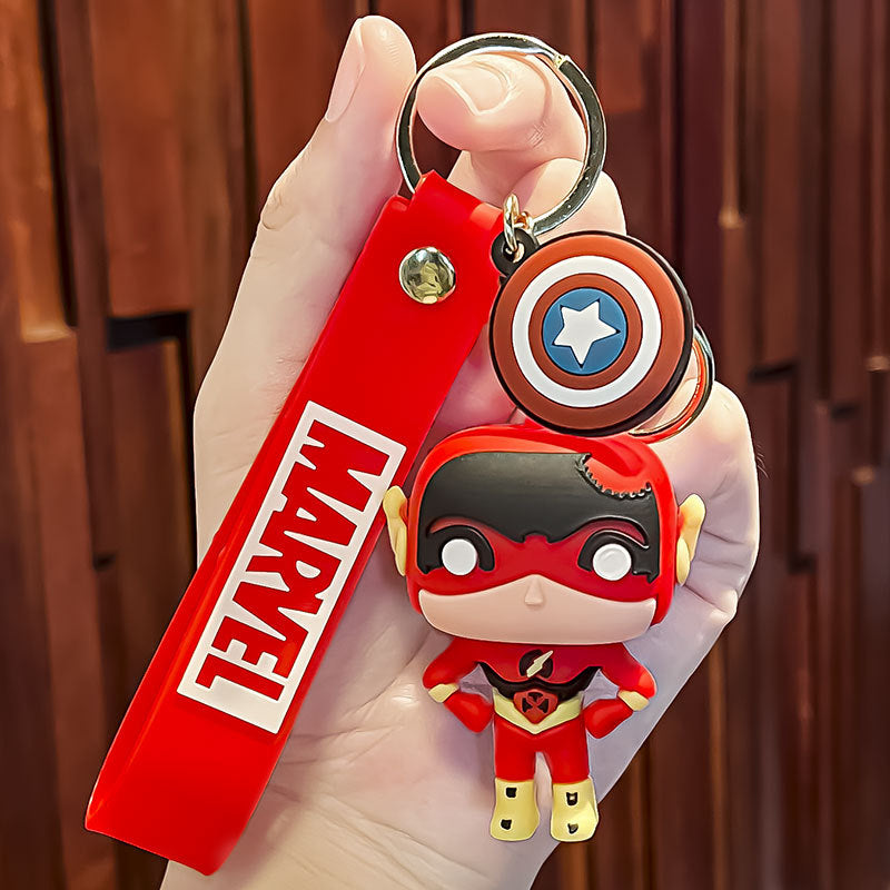 DC Super Hero Pendant Keychain with Strap