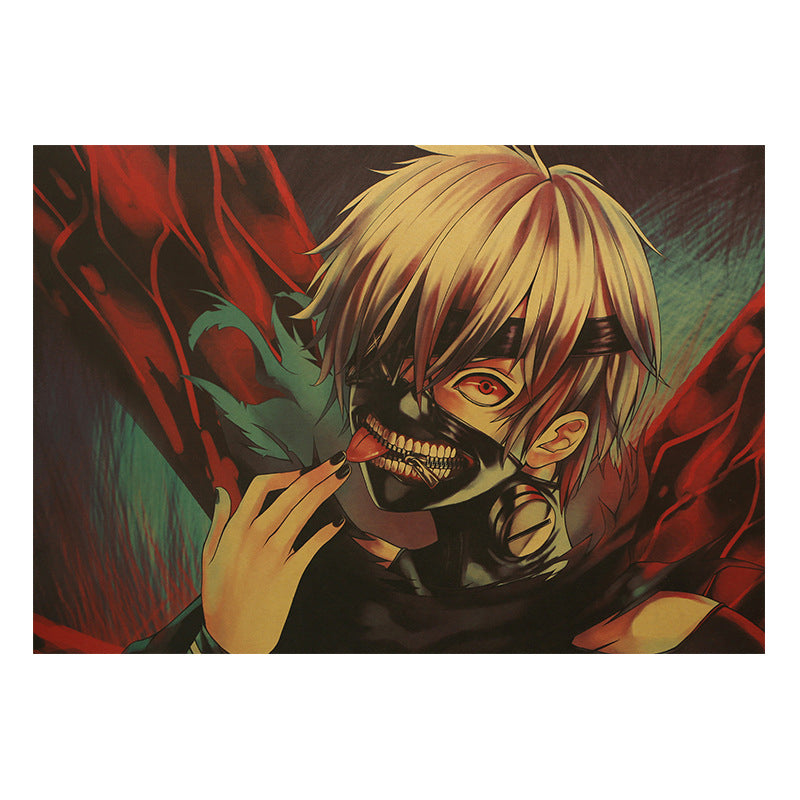 Tokyo Ghoul Kaneki Ken Kraft Paper Poster