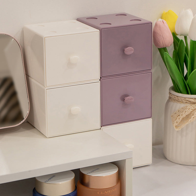 Japanese Style Building Block Box Storage Drawer