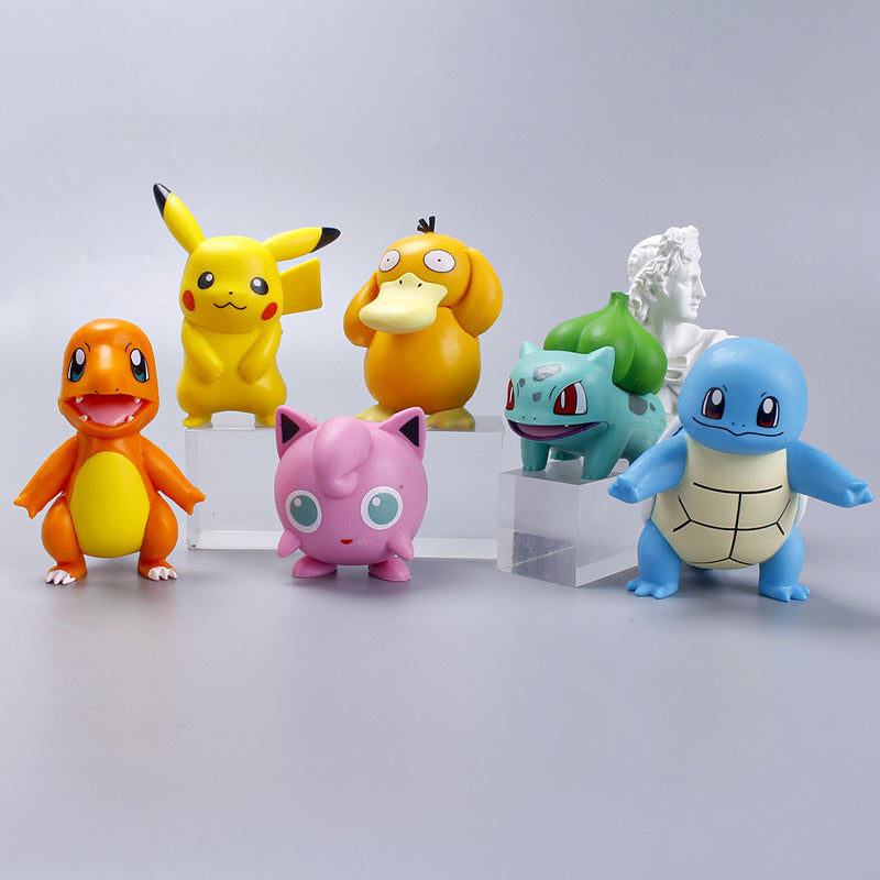Solid PVC Pokémon Character Décor