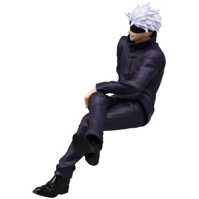 Satoru Gojo from Jujutsu Kaisen Sitting Action Figure