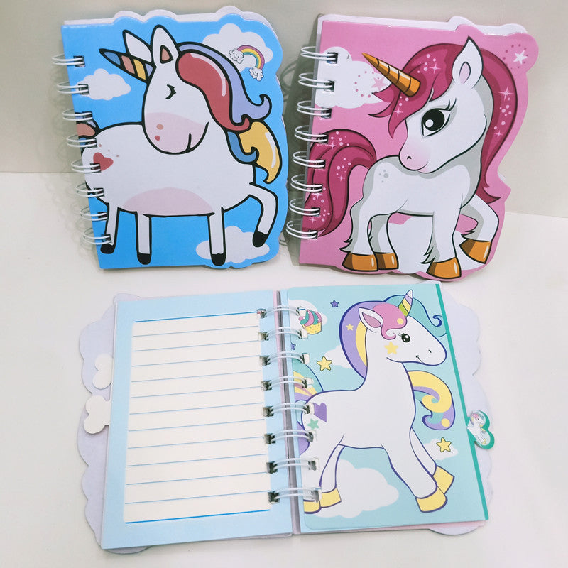 Korean Spiral Coil Cartoon Kids Notebook