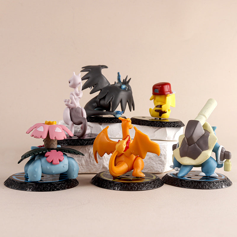 Pokemon Updated Characters Action Figurines