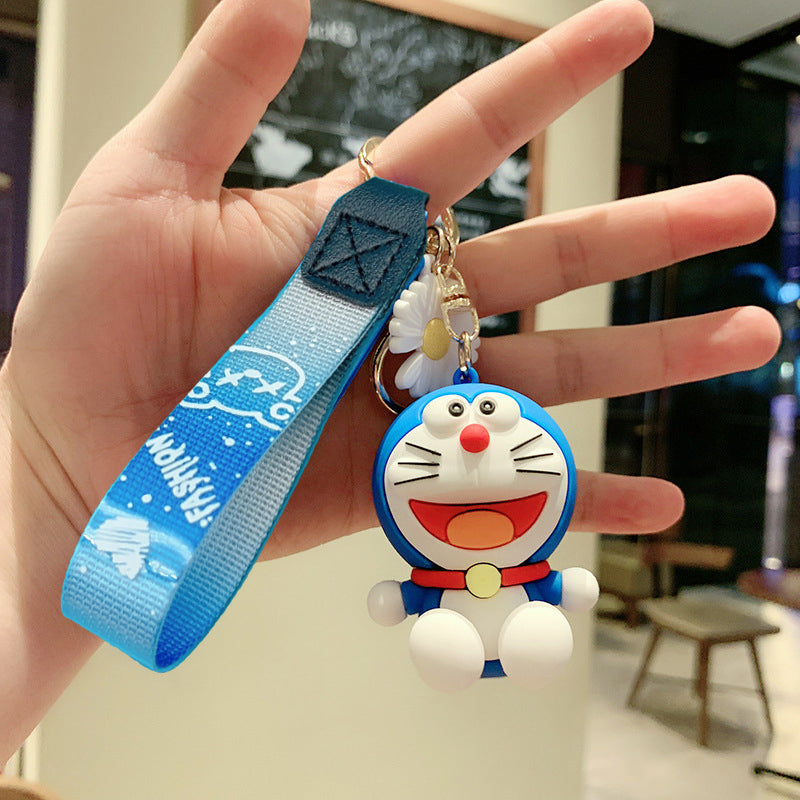 Doraemon Keychain with Strap