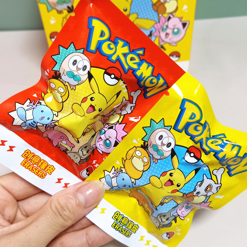 Pokemon Blind Box Eraser Packet