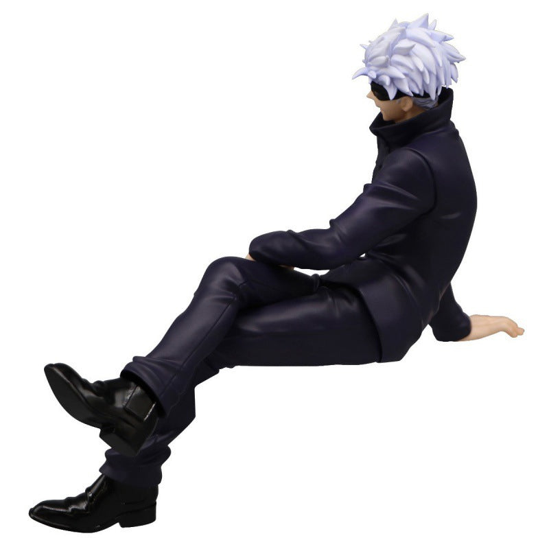 Satoru Gojo from Jujutsu Kaisen Sitting Action Figure