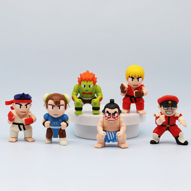 Street Fighters Mini Action Figures