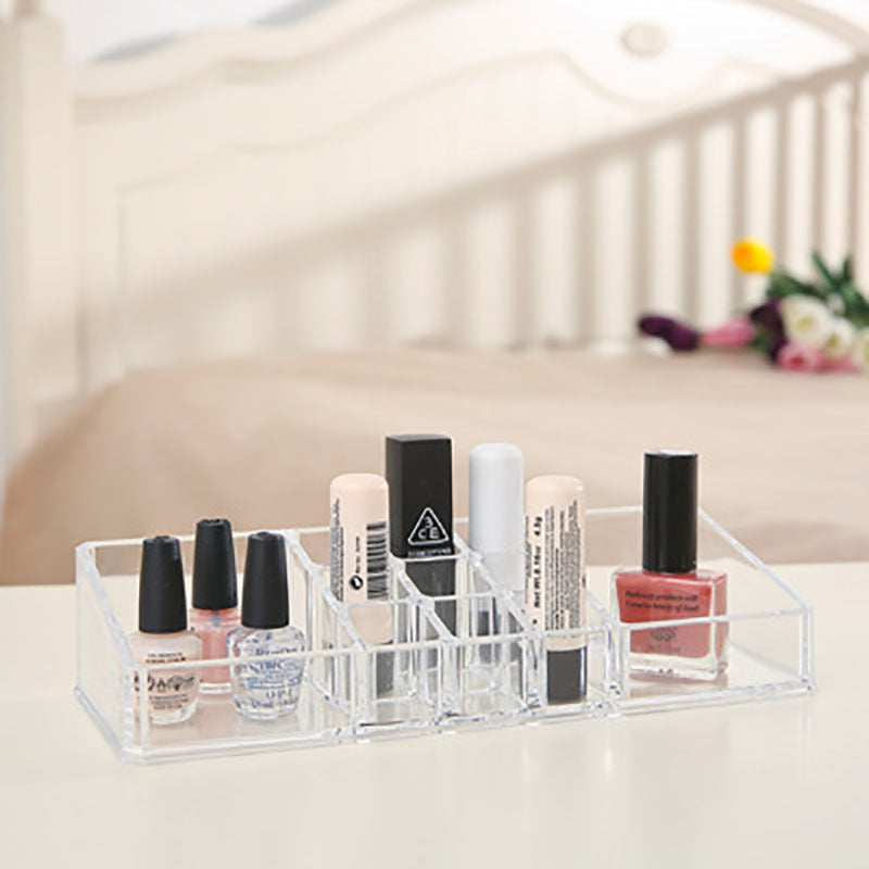 Crystal Clear Acrylic Cosmetic Organizer