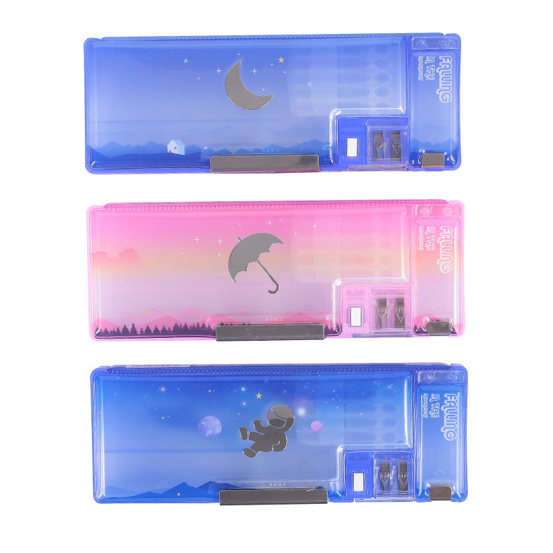 Double Sided Matte Pencil Box