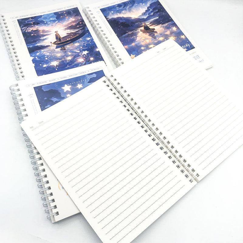 Universe Blue Polder District Slim Notebook