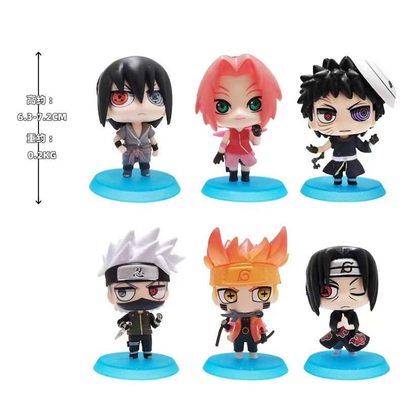 Mini Naruto Character Action Figures