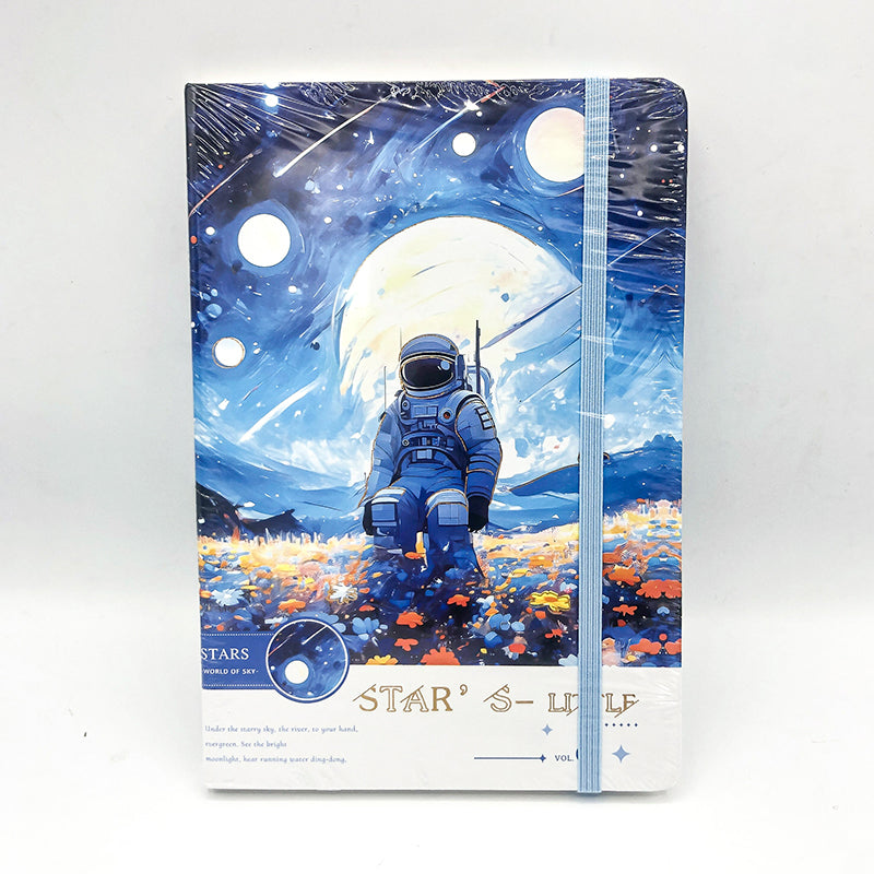 Light Star World of Sky Hardcover Notebook