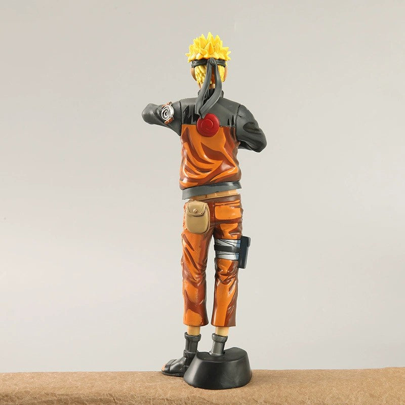 Naruto Anime Style Action Figure Preforming Jutsu