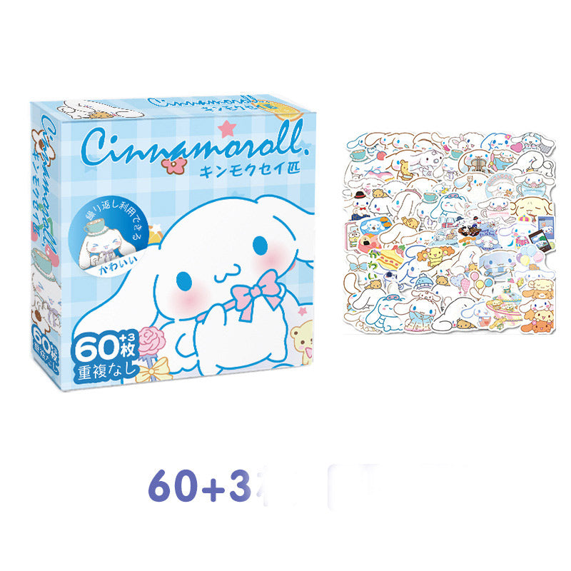 60Pcs Cute Sticker Gift Box Set