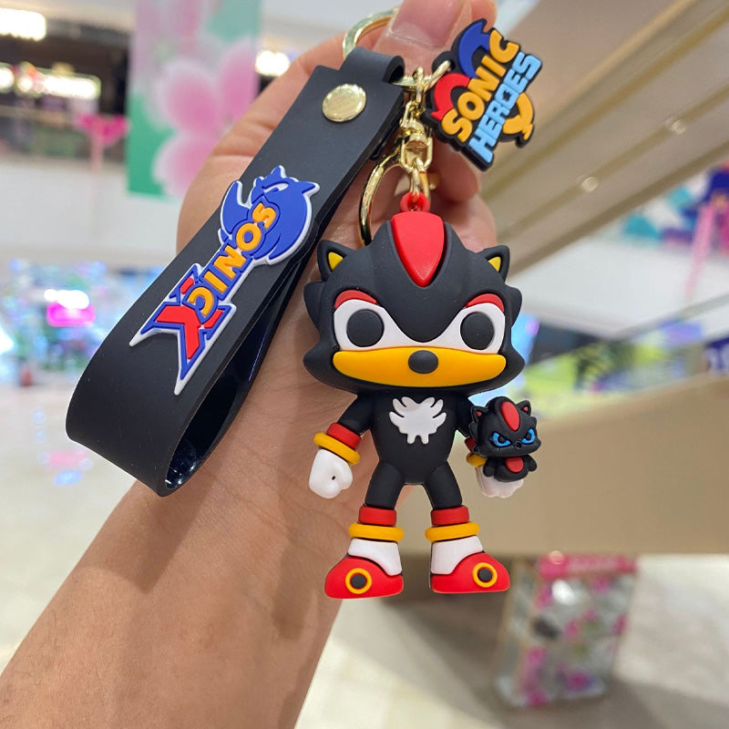 Sonic Keychain Updated Style with Strap