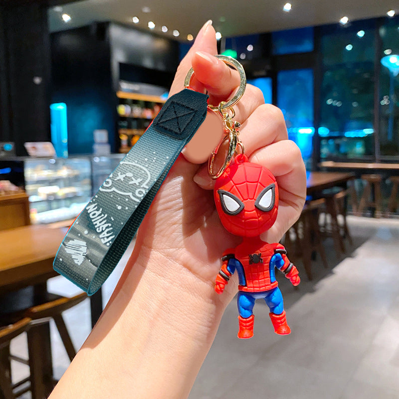 Slim Body Spiderman Keychain with Strap