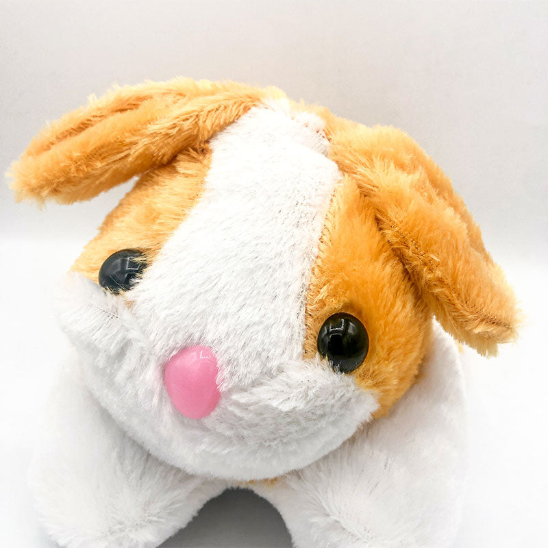 Fluffy Sitting Bunny Stuff Toy